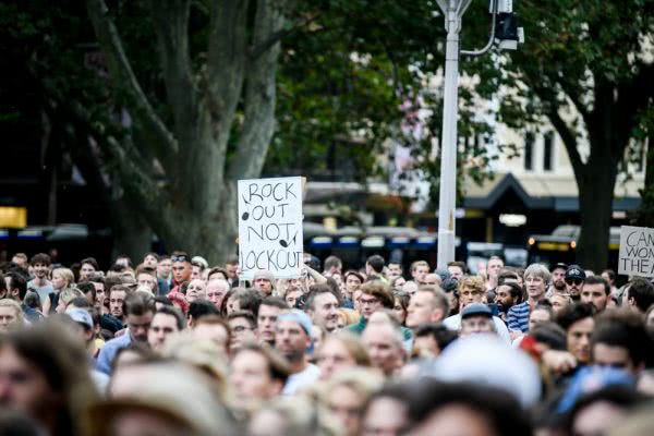 Don't Kill Live Music Australia Rally