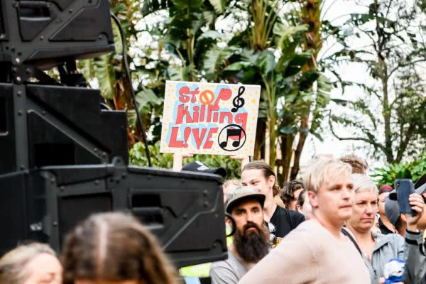 Don't Kill Live Music Australia Rally