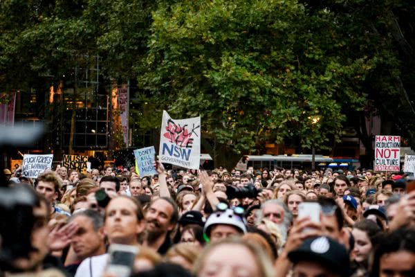 Don't Kill Live Music Australia Rally