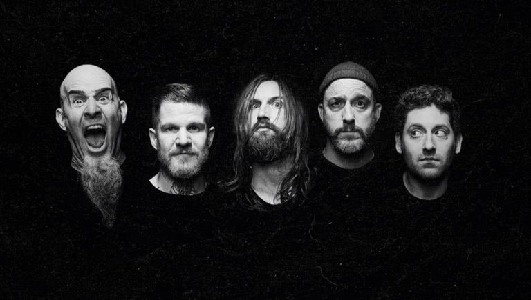 The current lineup of US supergroup The Damned Things