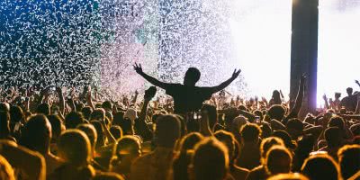 Image of the crowd at the 2019 Laneway Festival