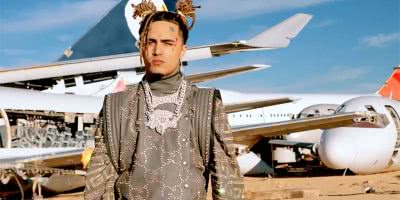 Screenshot of Lil Pump's 'Racks On Racks' video