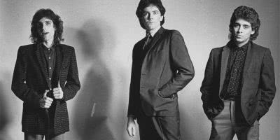Image of Joe Satriani's first band, Squares