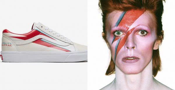 Vans are releasing a limited David Bowie collection