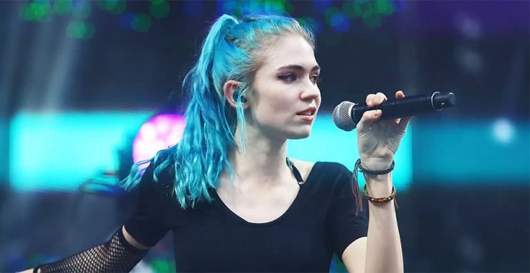 Canadian musician Grimes