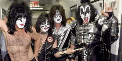 The current lineup of rock icons KISS