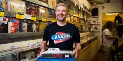 Blake Budak of Canberra's Landspeed Records