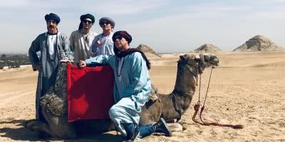 The Red Hot Chili Peppers in Egypt