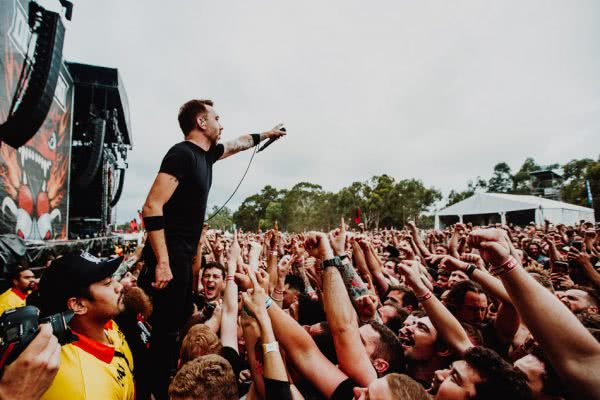 Rise Against at Download Festival