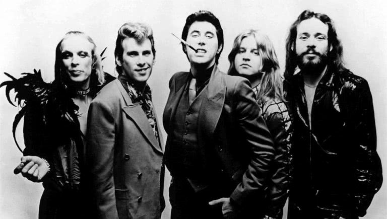 Early image of Roxy Music