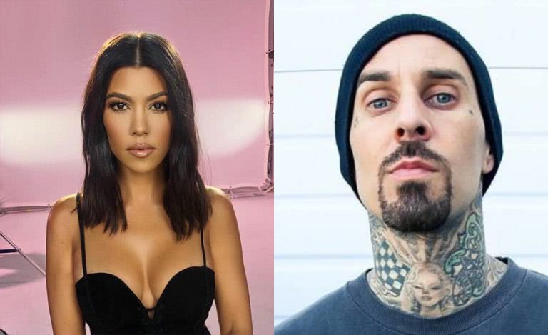 It looks like Kourtney Kardashian and Travis Barker are dating