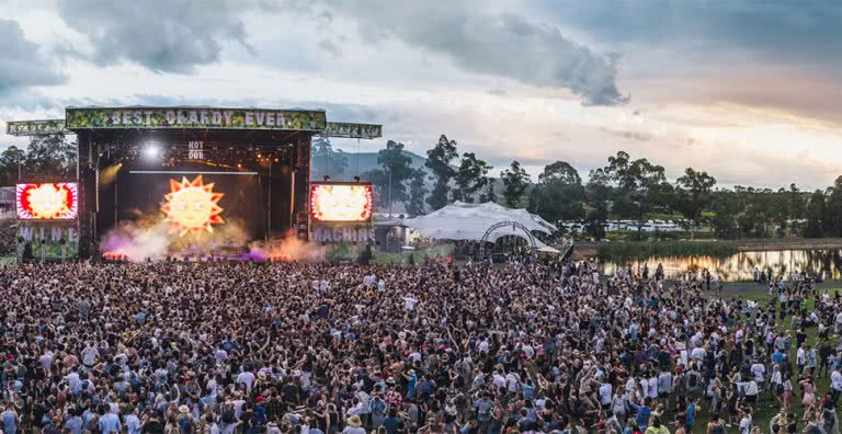 Image of a Yarra Valley edition of the Wine Machine festival