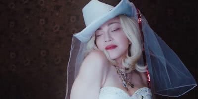 Screenshot from the announce video for 'Madame X' by Madonna