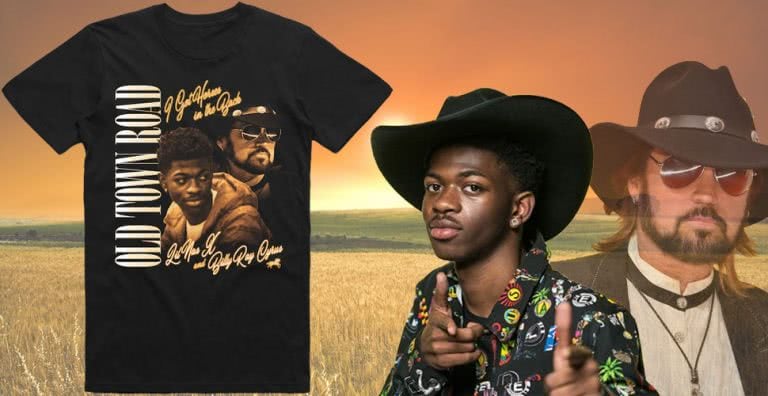 lil nas x billy ray cyrus shirt