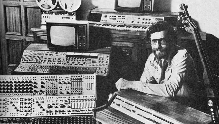 Image of synth pioneer Don Buchla, whose LSD-laced instrument resulted in a US repairmen getting dosed