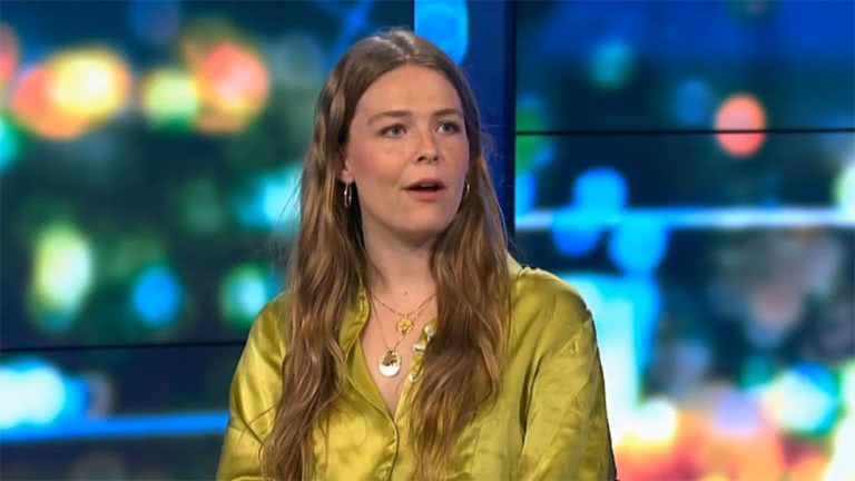 Image of Maggie Rogers on 'The Project'