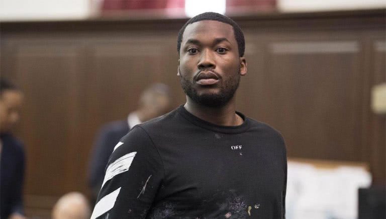 US rapper Meek Mill pictured in 2018