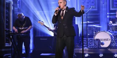 Morrissey performing live on 'The Tonight Show Starring Jimmy Fallon'