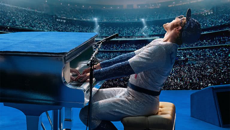 Image of Taron Egerton as Elton John in 'Rocketman'