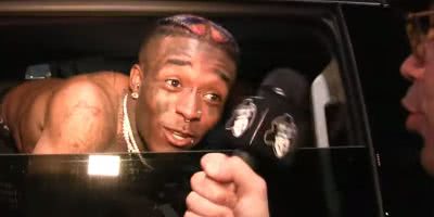 Lil Uzi Vert being interviewed by Nardwuar