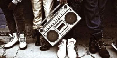 Boom box speaker