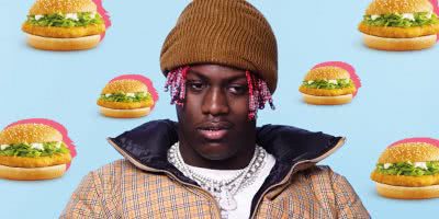 Lil Yachty ordered McDonald's to a fancy dinner