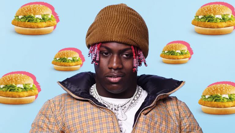 Lil Yachty ordered McDonald's to a fancy dinner