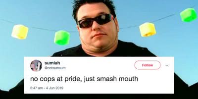 Smash Mouth lash out at Straight Pride Parade