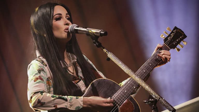 Image of Kacey Musgraves performing live in 2019