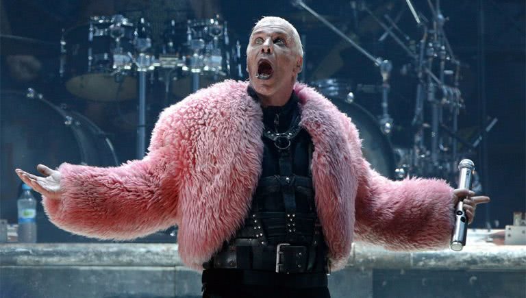 Image of Rammstein frontman Till Lindemann