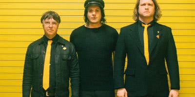 Third Man Records owners Ben Swank, Jack White, and Ben Blackwell