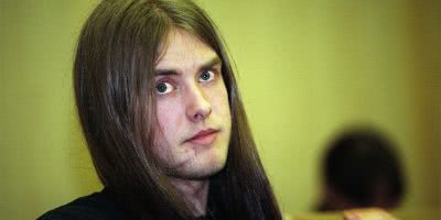 Image of controversial musician and social commentator Varg Vikernes in the '90s