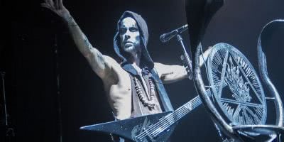 Behemoth frontman Nergal witnessed oral sex during the band's set at a festival in Denmark over the weekend