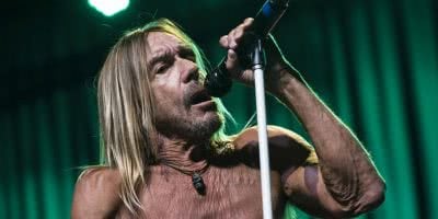 Iconic rocker Iggy Pop live at Sydney Opera House.