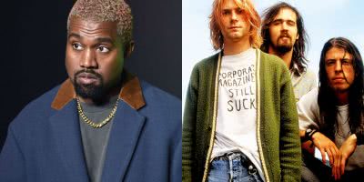 Photo of Kanye West and Nirvana