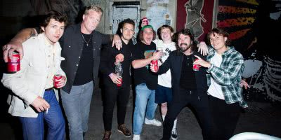 Photo of The Chats, Dave Grohl, Alex Turner and Josh Homme