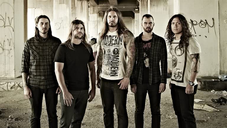 Image of controversial metal band As I Lay Dying