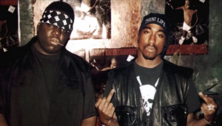 Image of Tupac Shakur and Biggie Smalls