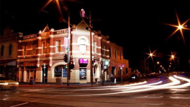 Image of former Melbourne venue The Brunswick Hotel