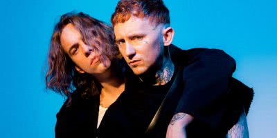 Image of English punk rockers Frank Carter & The Rattlesnakes