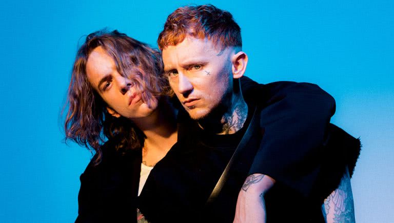 Image of English punk rockers Frank Carter & The Rattlesnakes