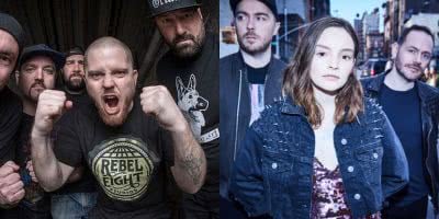 Photo of Hatebreed and CHVRCHES