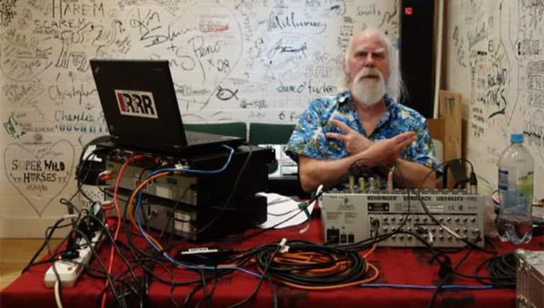 Image of Melbourne radio iconc Stephen "The Ghost" Walker at 3RRR