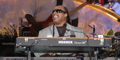 Stevie Wonder performing live in 2006