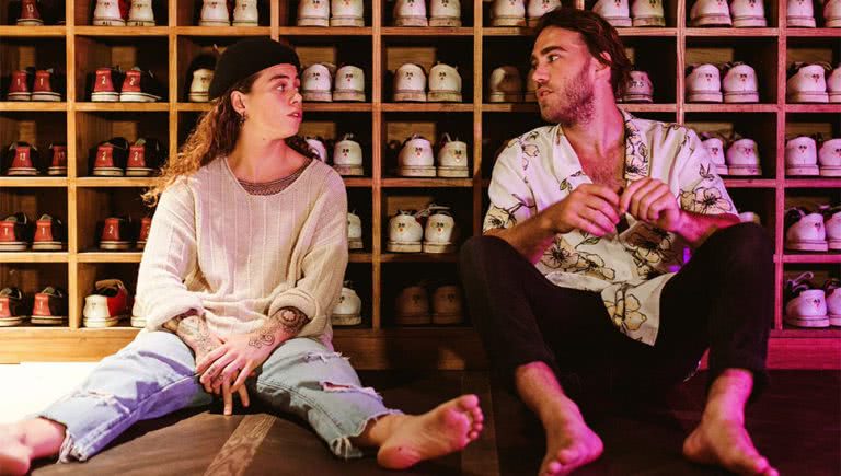 Image of Tash Sultana and Matt Corby