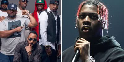 Image of the Wu-Tang Clan and US rapper Lil Yachty