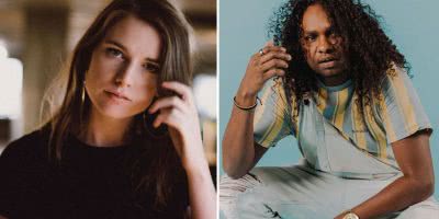 Angie McMahon and Baker Boy, two of the artists at the all-ages Yours & Owls festival