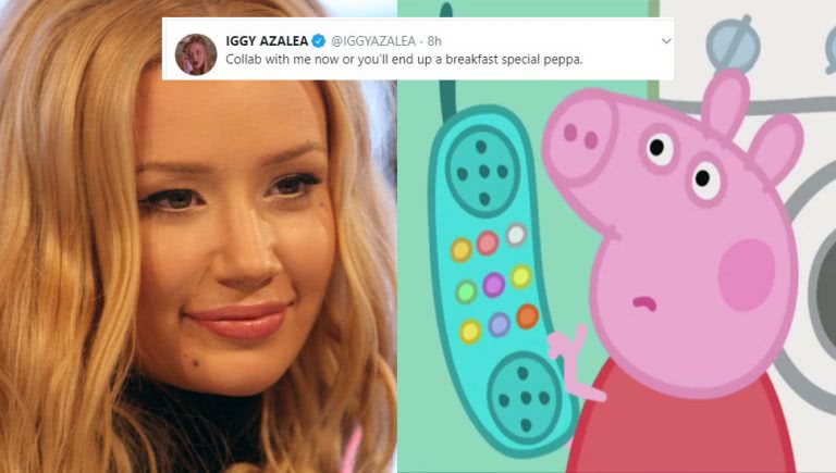 Iggy Azalea vs Peppa Pig