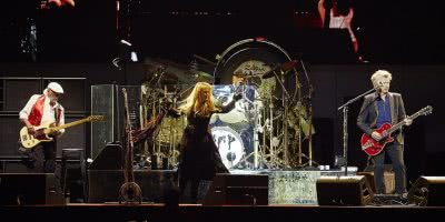 Fleetwood Mac performing at Qudos Bank Arena, Sydney