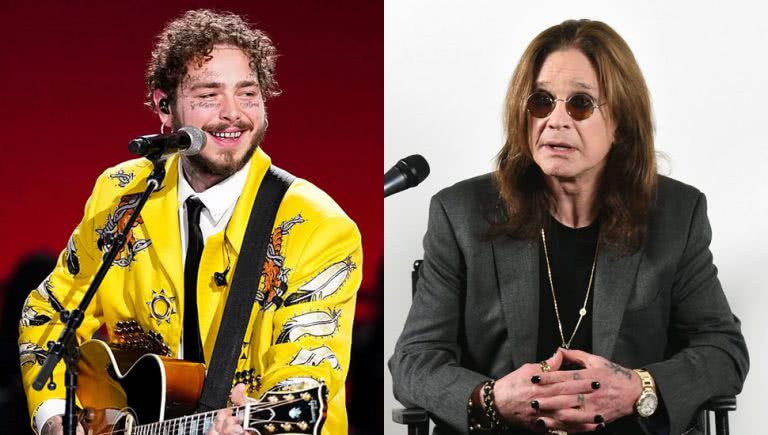 Post Malone and Ozzy Osbourne